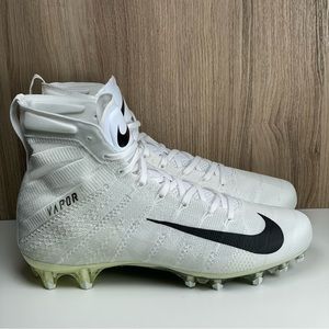 Nike Vapor Untouchable 3 Elite Football Cleats White AO3006-100 Men’s Size 10.5